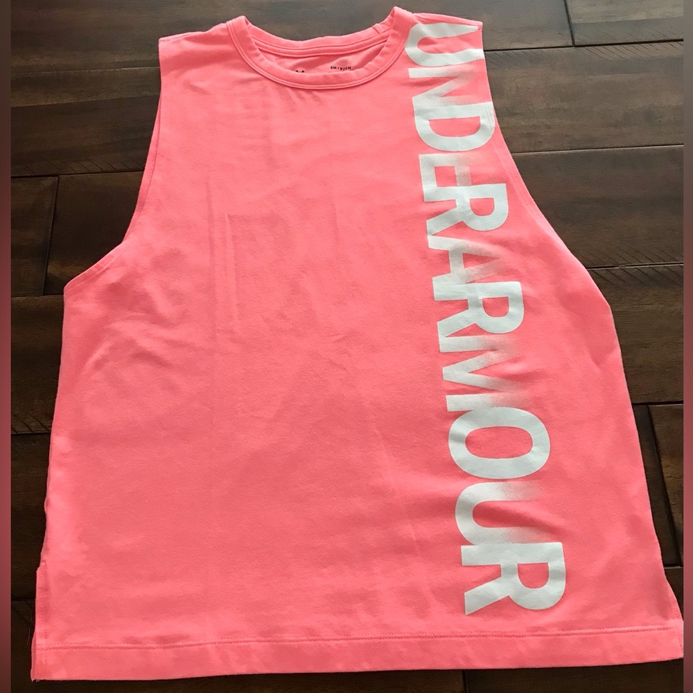 Under Armour Sleeveless Workout Top, Sz Small